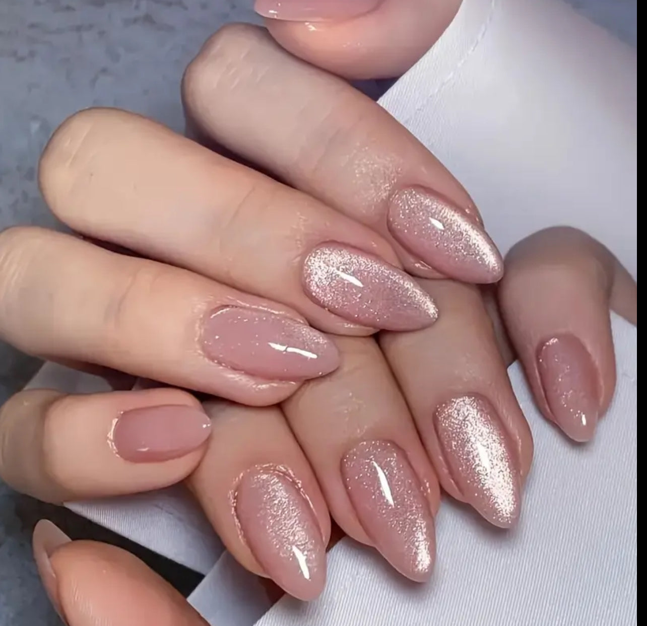Silk Nude Elegance Nails