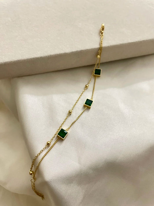 Remi Emerald Bracelet