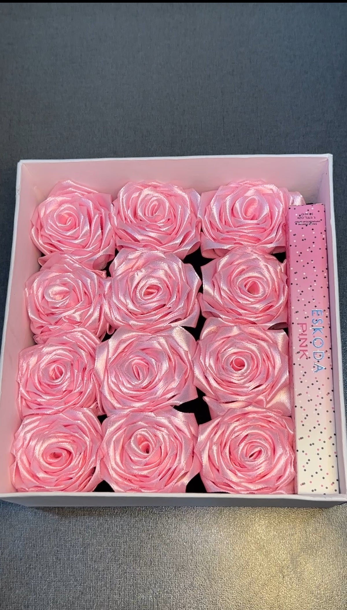 Pink Eternal Flowers Gift box