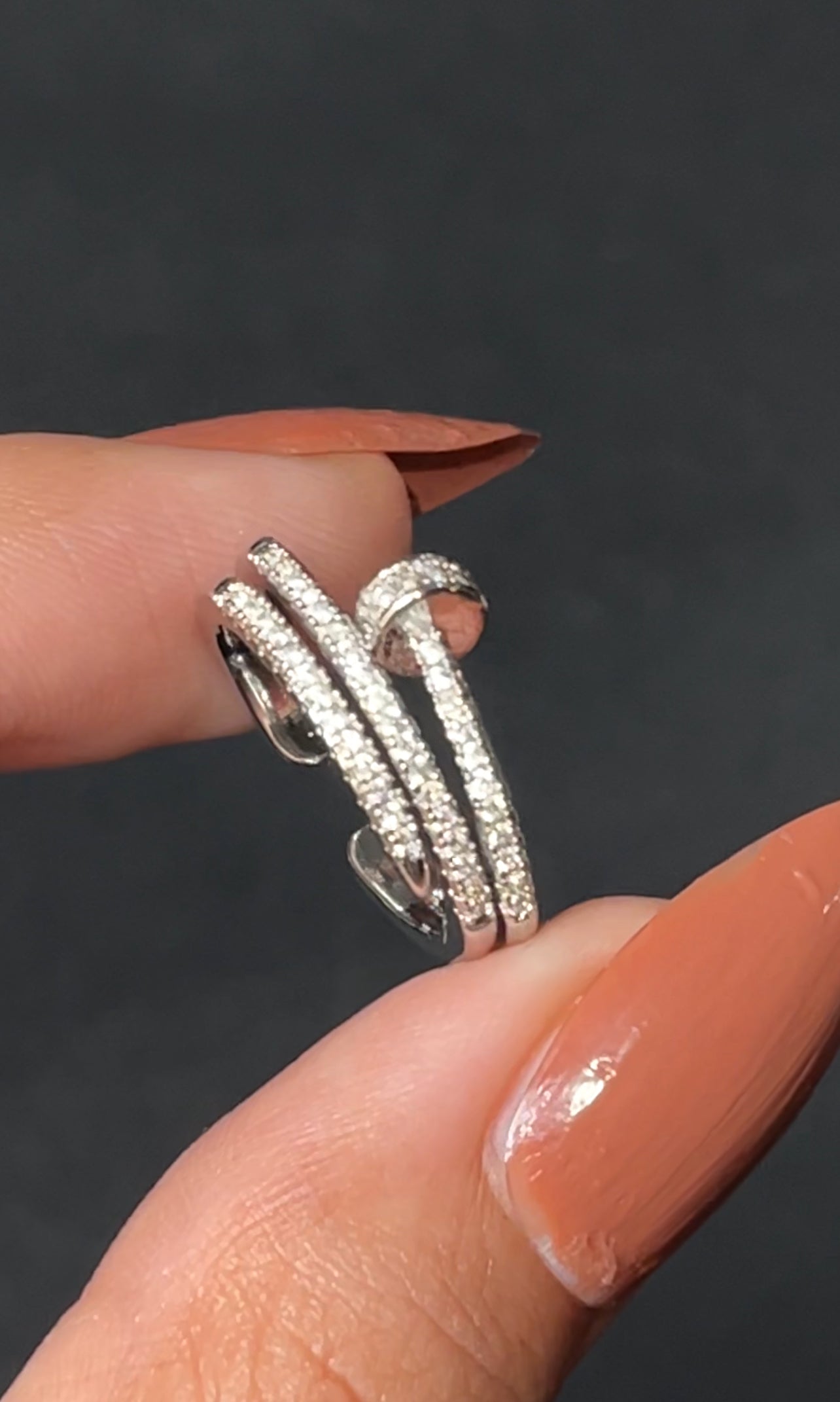 Adjustable Encrust ring