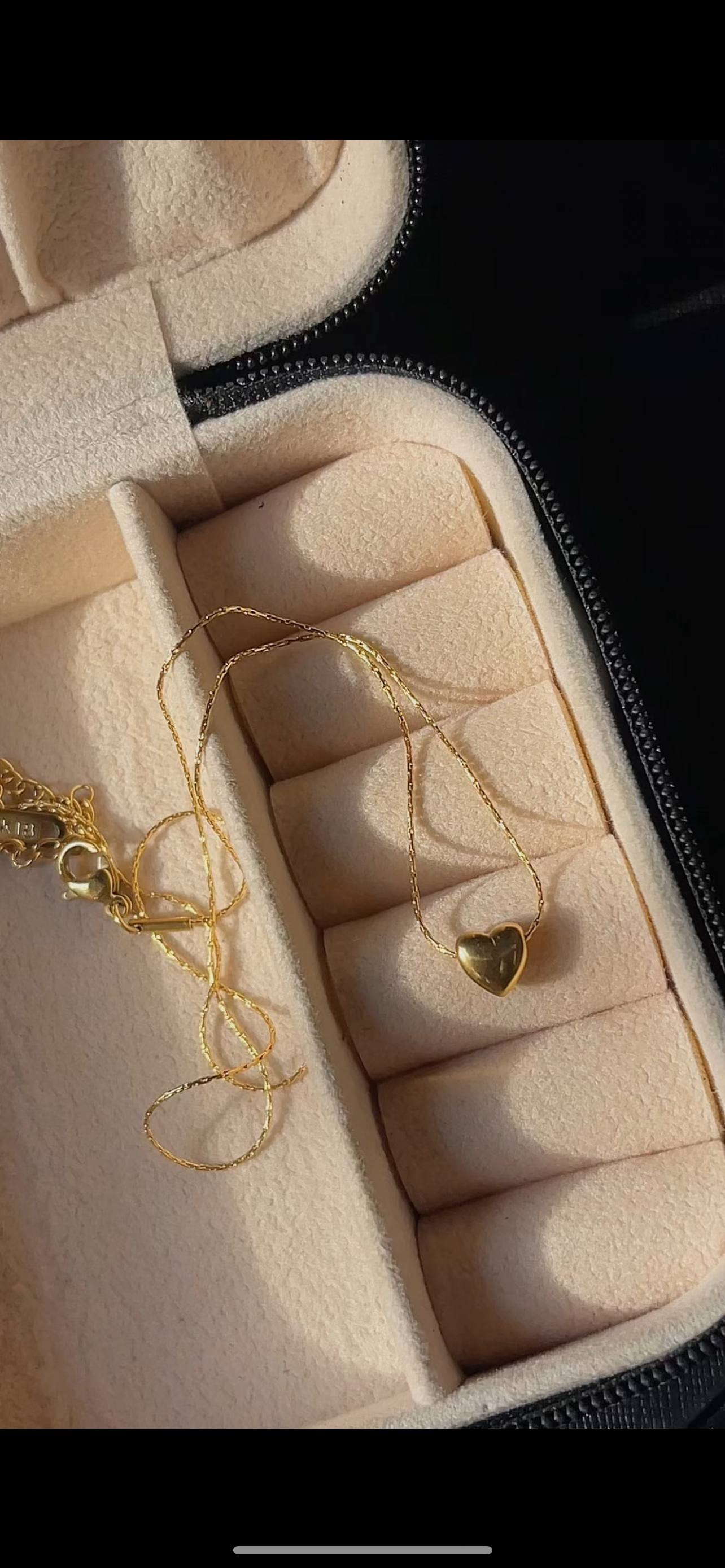 Minimal Heart Pendant