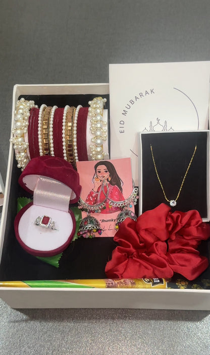Mehroon Eidi Box