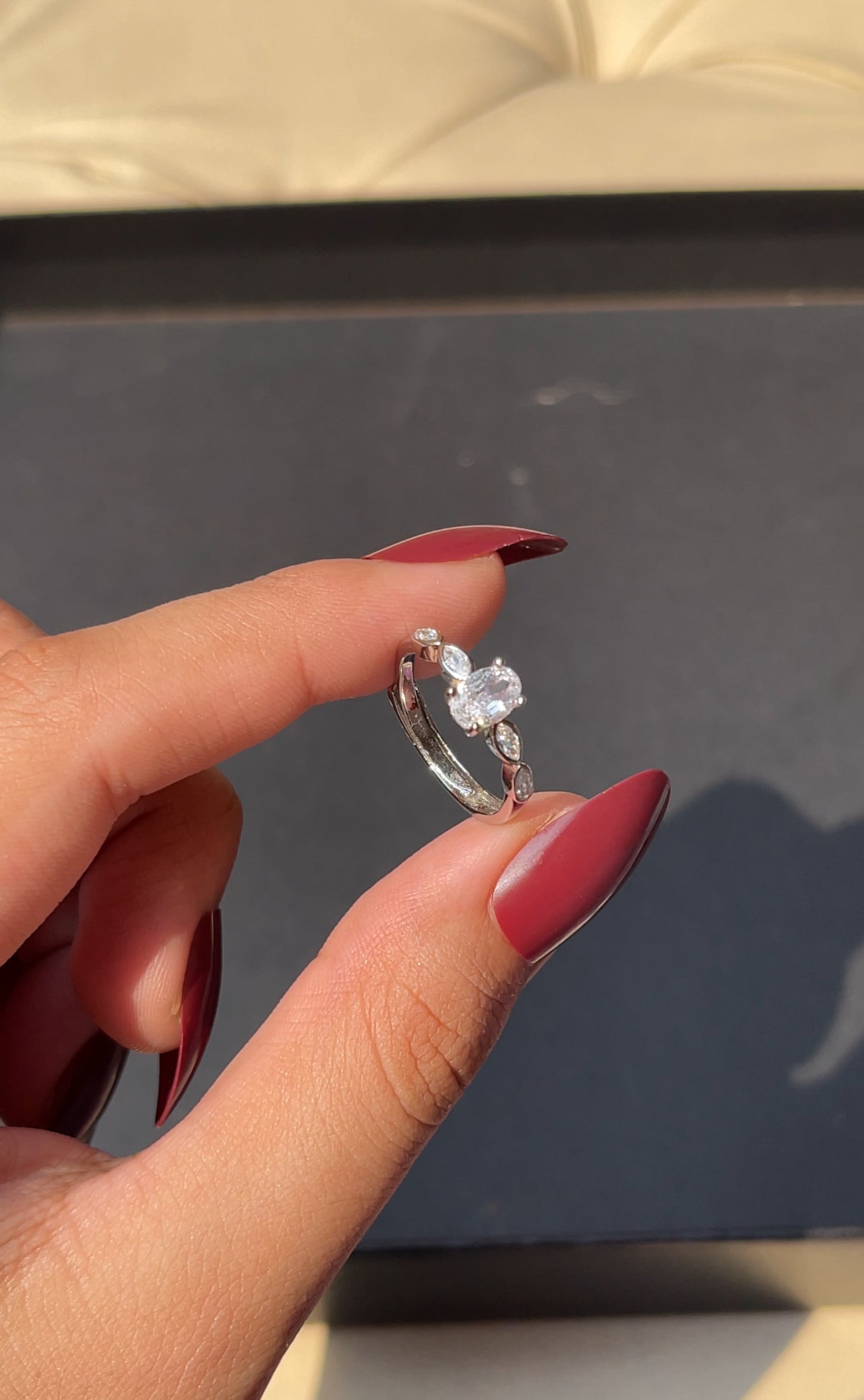 Elizabeth adjustable ring