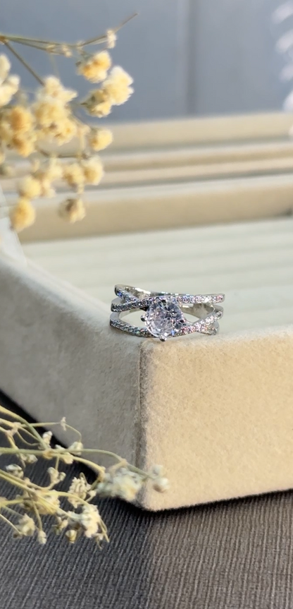 Tiara Adjustable Ring