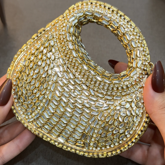 Laila Kundan Clutch