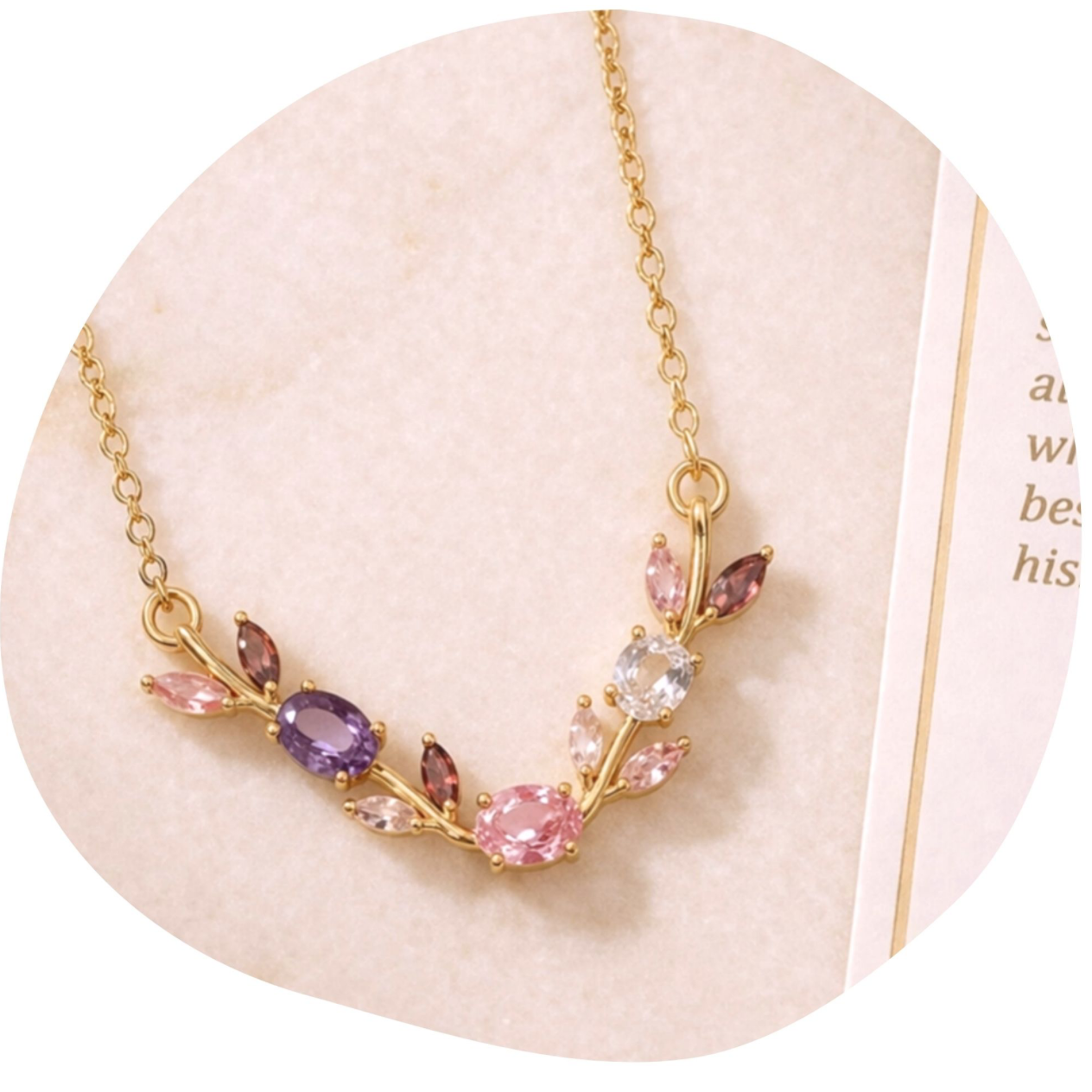 Aurora Tulip Necklace