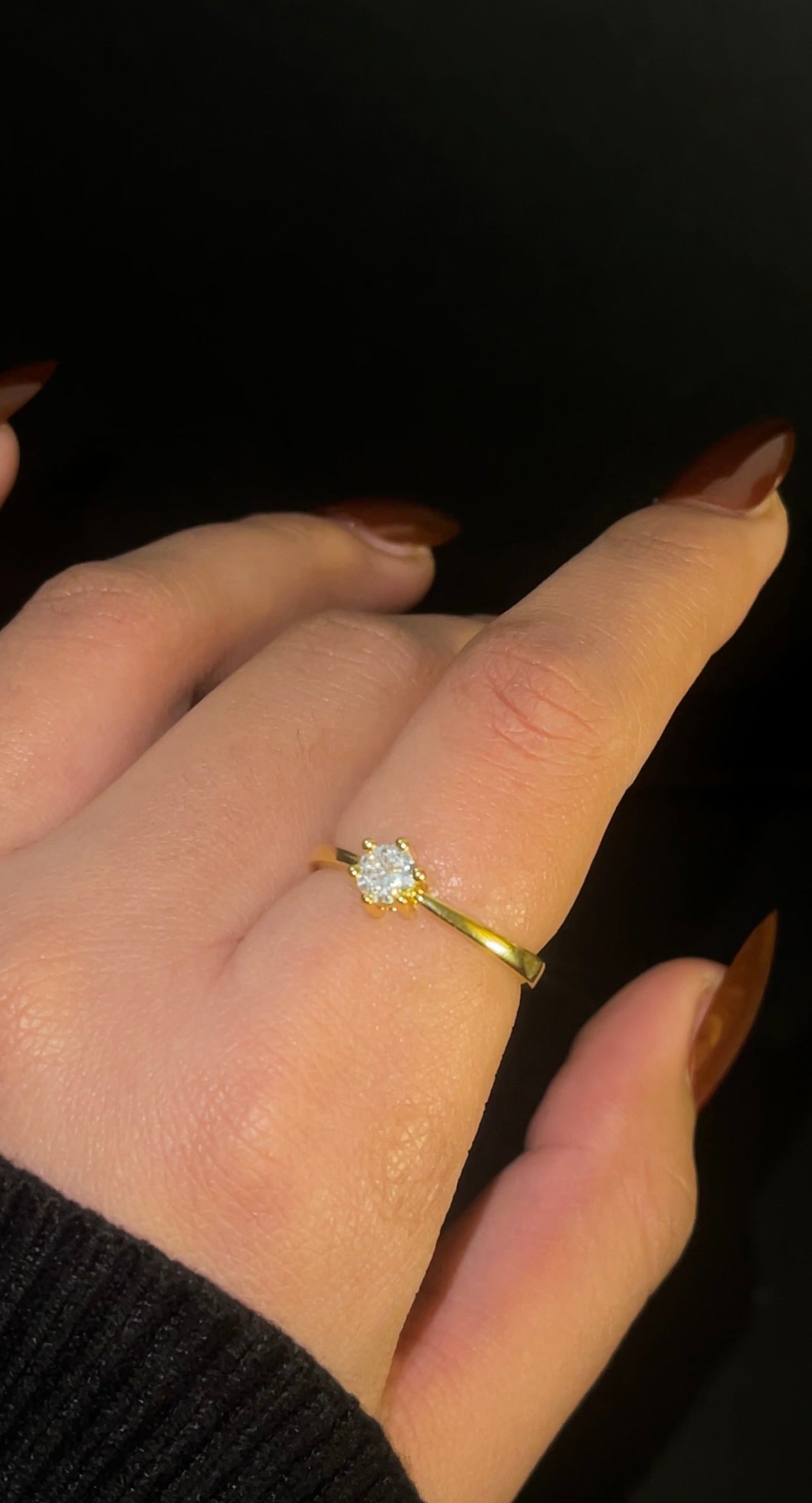 Minimal Solatire Ring