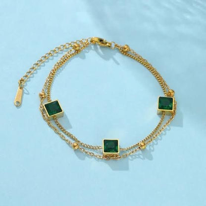 Remi Emerald Bracelet