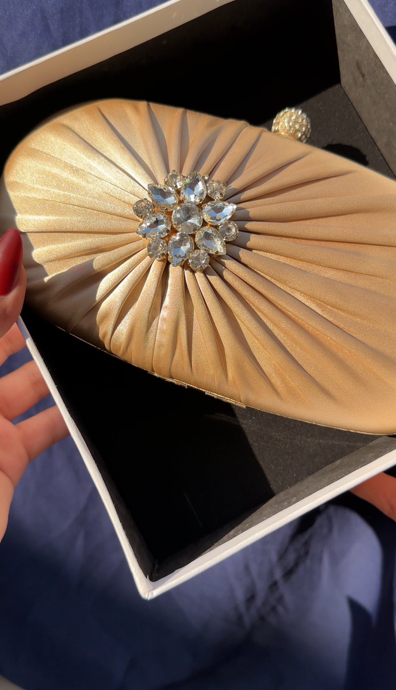 Champagne Éclat Clutch