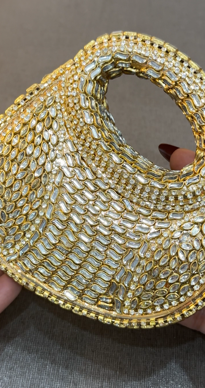Laila Kundan Clutch