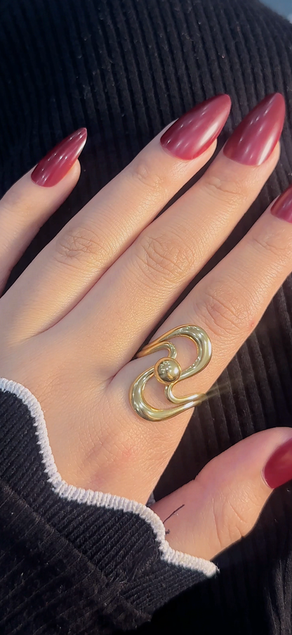 Infinity Link Ring