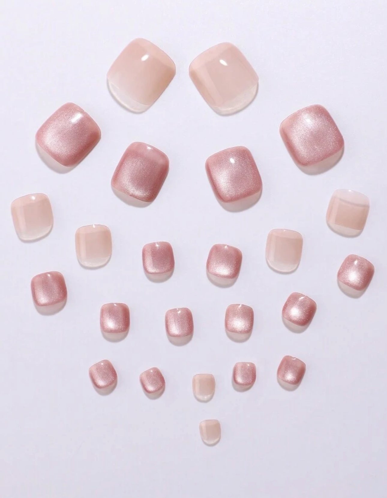 Stacy Toe Nails Set