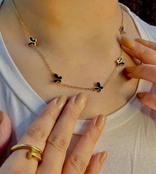 Butterfly Swirl Necklace