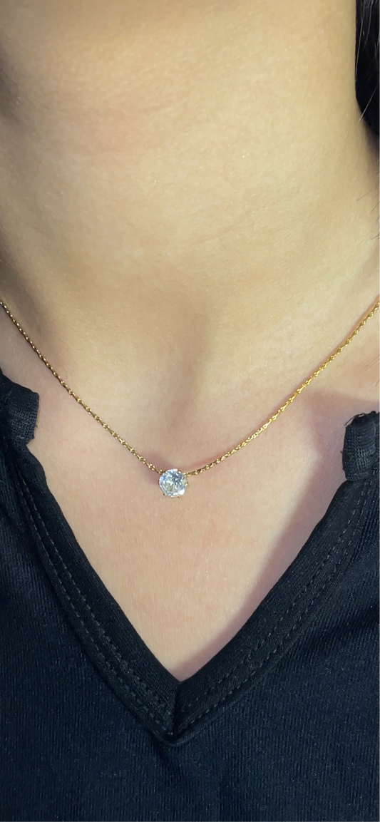 Solatire Pendant