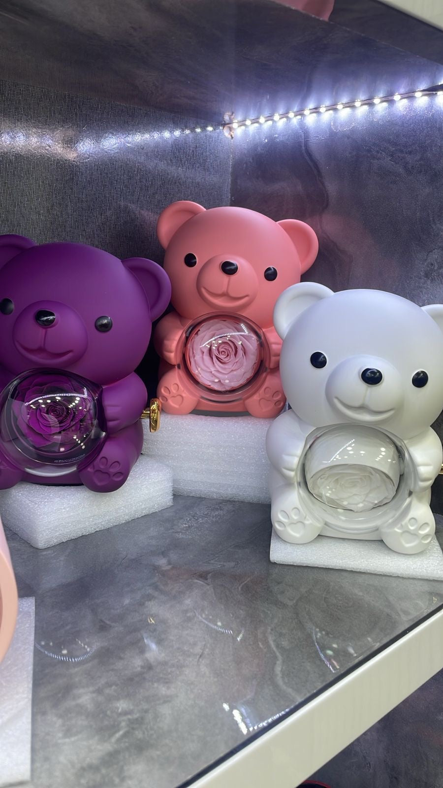 Eternal Flower Teddy Box (box only)