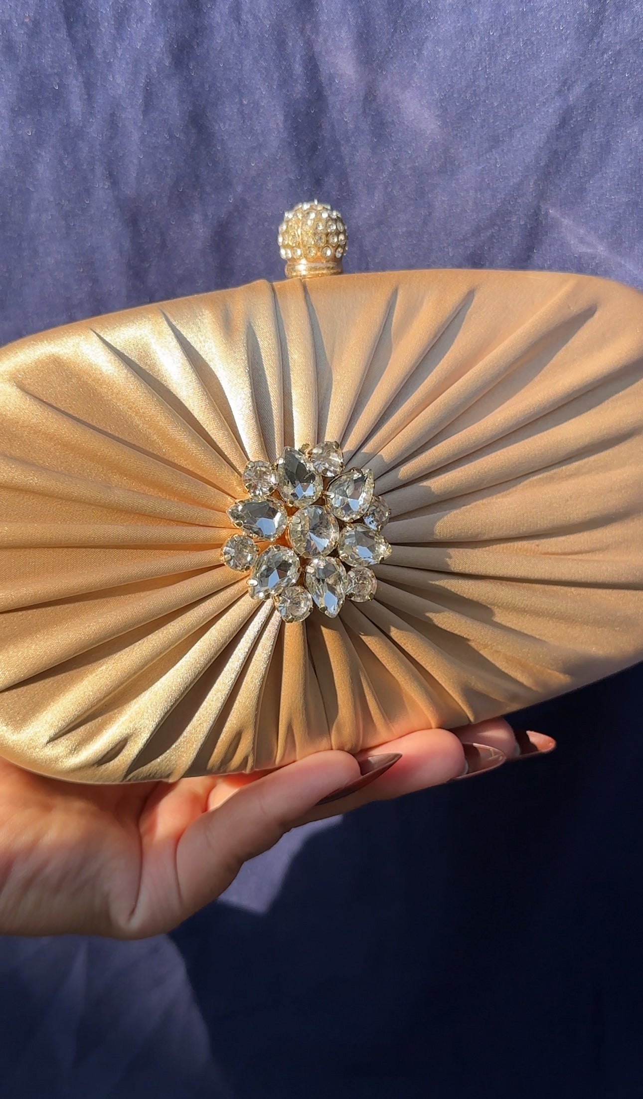 Champagne Éclat Clutch