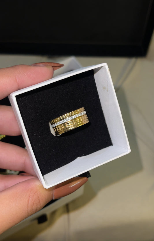 Bold Mauve Ring