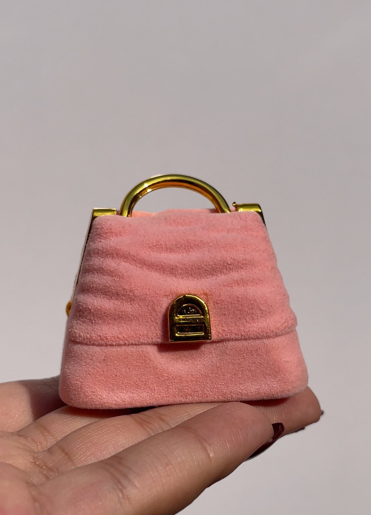Cute Bag Ring Box