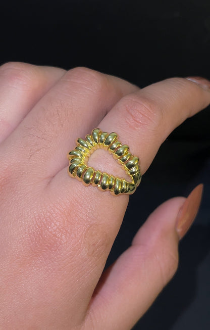 Mauve Adjustable Ring