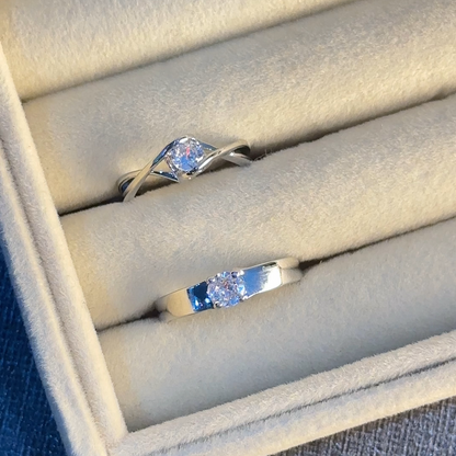 Sarine Adjustable Couple Rings