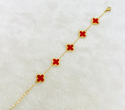 Clover bracelet
